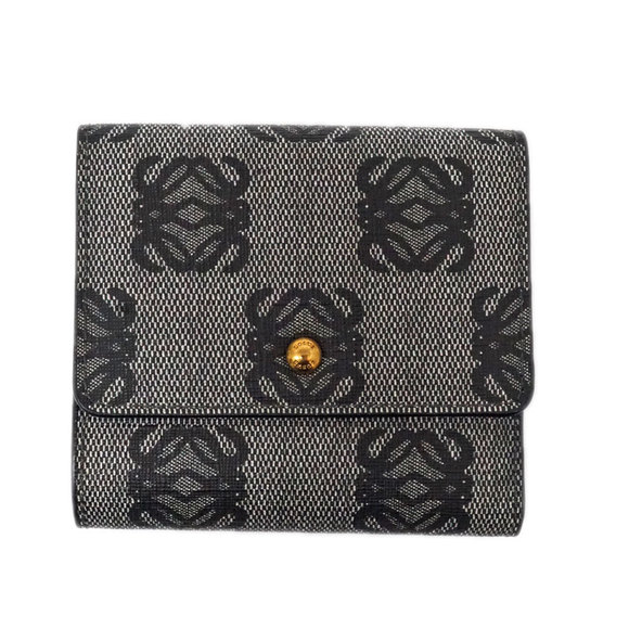 Loewe Black Wallet Anagram - Picture 1 of 13